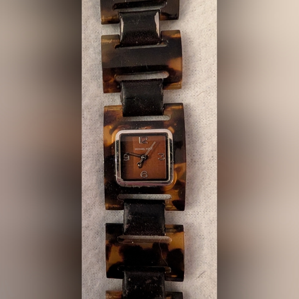 Michael Kors Tortoise Shell Watch